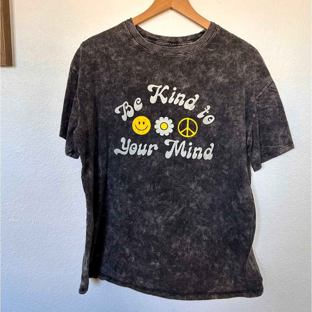 Target fifth sun be kind to your mind acid wash tshirt size XXL